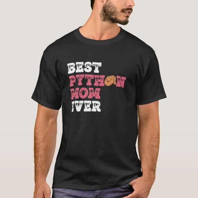Ball Python Mutter für Banana Ball Python Besitzer T-Shirt (Vorderseite)