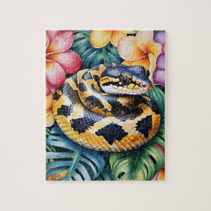 Ball Python-Schlangen-Familienhaustier-Porträt