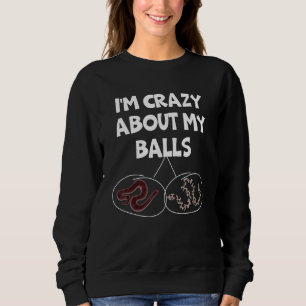 Ball Python Züchter Royal Python Snake Reptile Sweatshirt