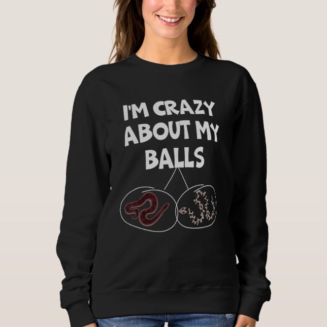 Ball Python Züchter Royal Python Snake Reptile Sweatshirt (Vorderseite)