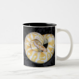 Ball-Pythonschlange - besonders angefertigt Zweifarbige Tasse