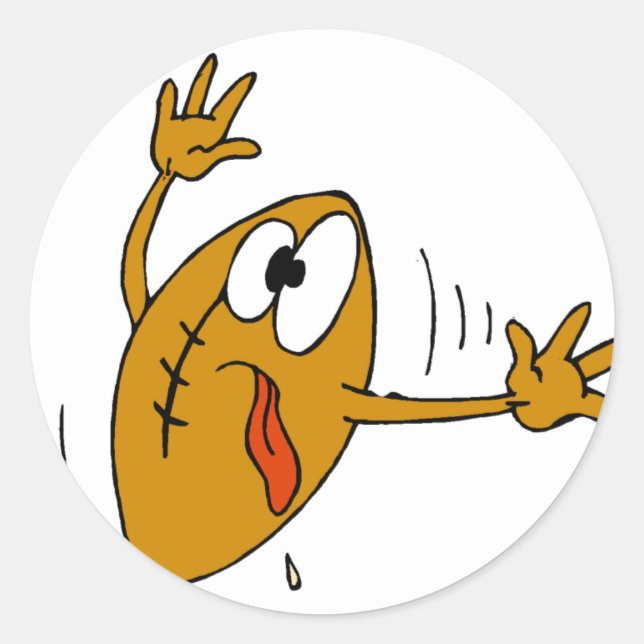 Ball Runder Aufkleber (Vorderseite)