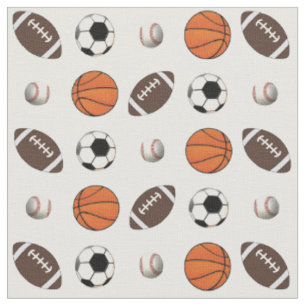 Ball Sports Football Baseball Basketball Fußball  Stoff