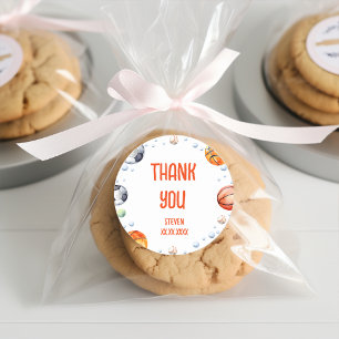 Ball Sports Kindergeburtstag Runder Aufkleber