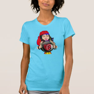 Ball w/Gypsy des Kristall-acht T-Shirt