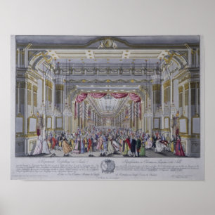 Ball, welche der Krönung von Leopold folgt Poster