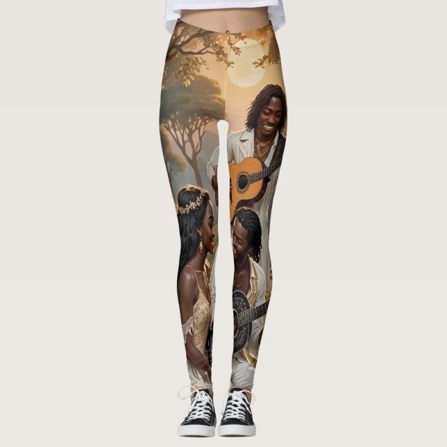 Ballade zwischen den Bäumen! Leggings (Vorderseite)