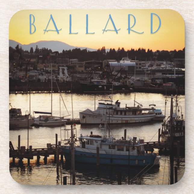 Ballard Boote Untersetzer (Vorderseite)