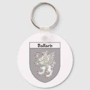 Ballardüberzug von Waffen/Familienwappen Schlüsselanhänger