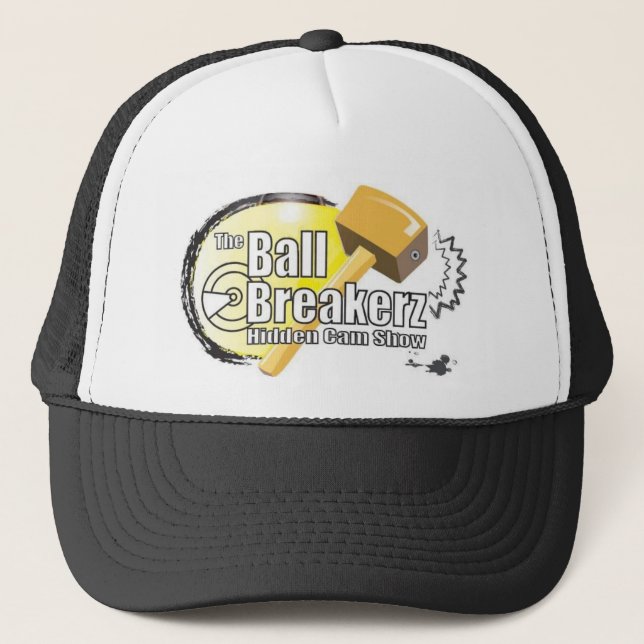 ballbreakers Logo redigieren Truckerkappe (Vorderseite)