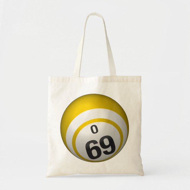Ballbudget-Taschentasche des Bingo O69 Tragetasche (Vorne)