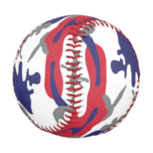 Balle De Baseball 4 juillet, Jour de l'Indépendance, Gris camouflage