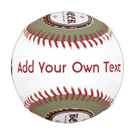 Balle De Baseball Ajouter votre propre texte