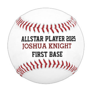 Balle De Baseball ALLSTAR Baseball Personnalisé Baseball Jeu Ball