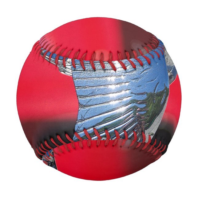 Balle De Baseball Antique capot de voiture ornement baseball (Devant)