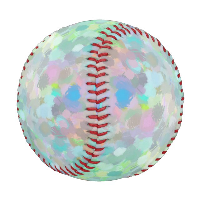 Balle De Baseball Aquarelle (Angle)