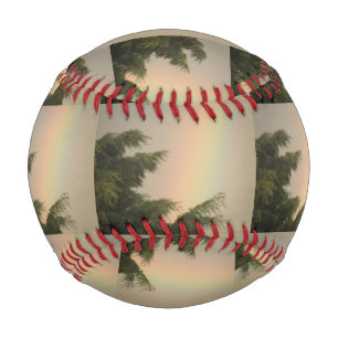 Balle De Baseball Arc-en-ciel et baseball des arbres