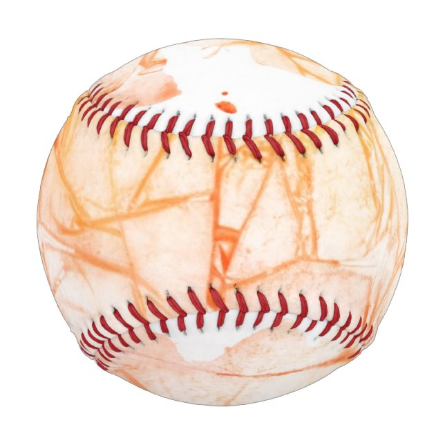 Balle De Baseball arrière - plan abstrait aquarelle (Devant)