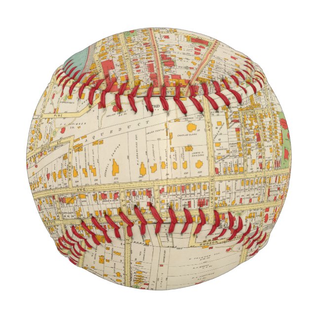 Balle De Baseball Atlas des Yonkers (Devant)