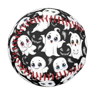 Balle De Baseball Baby Ghosts Éffrayant mignon Halloween humeur