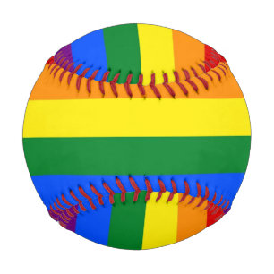 Balle De Baseball Bal de baseball patriotique avec drapeau Rainbow P