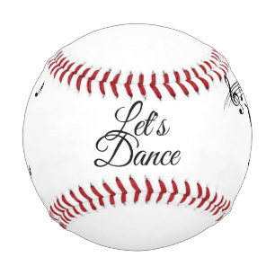Balle De Baseball Ballerine Danse avec moi Note de musique
