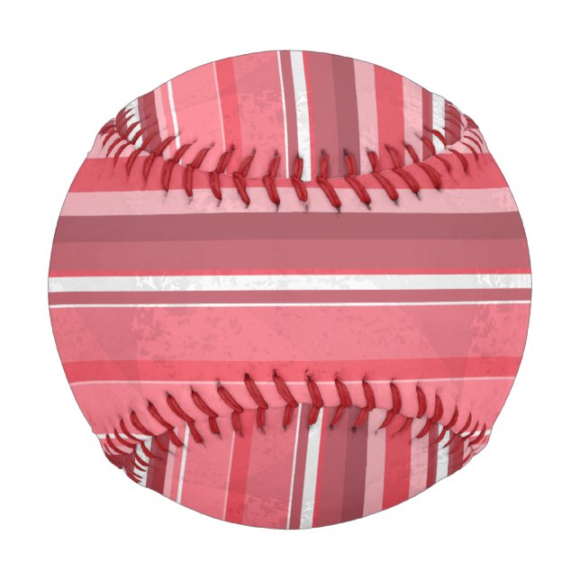 Balle De Baseball Bandes roses (Dos)