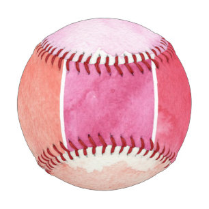Balle De Baseball bannières aquarelle arrière - plan pour votre co