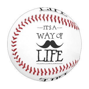 Balle De Baseball Barbe Drôle Humour Style de Vie