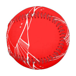 Balle De Baseball Base-ball de la géode Red Matter
