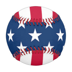 Balle De Baseball Base-ball Drapeau Américain