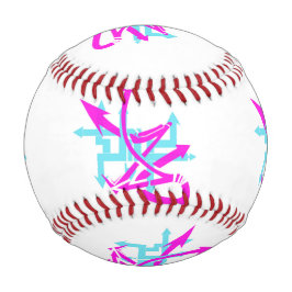 Balle De Baseball Baseball Abstrait Flèches