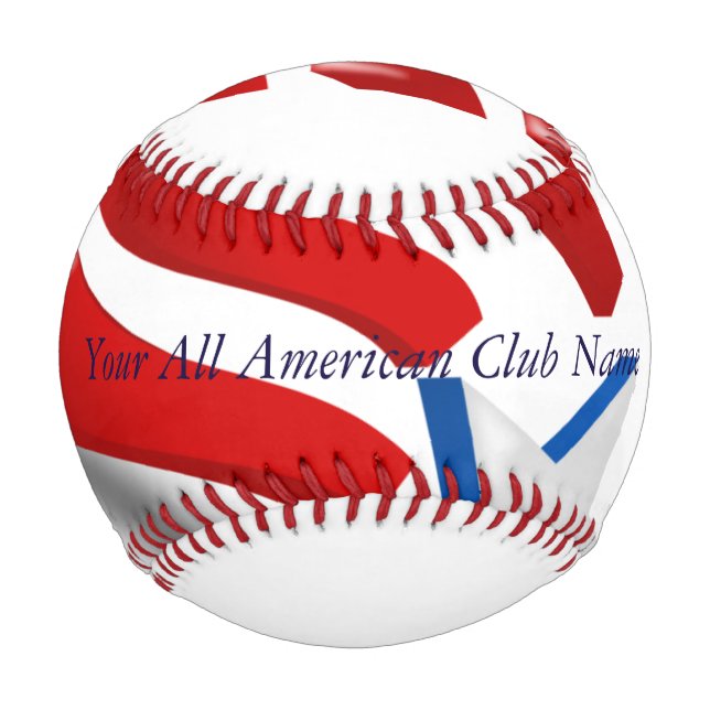 Balle De Baseball Baseball américain (Devant)