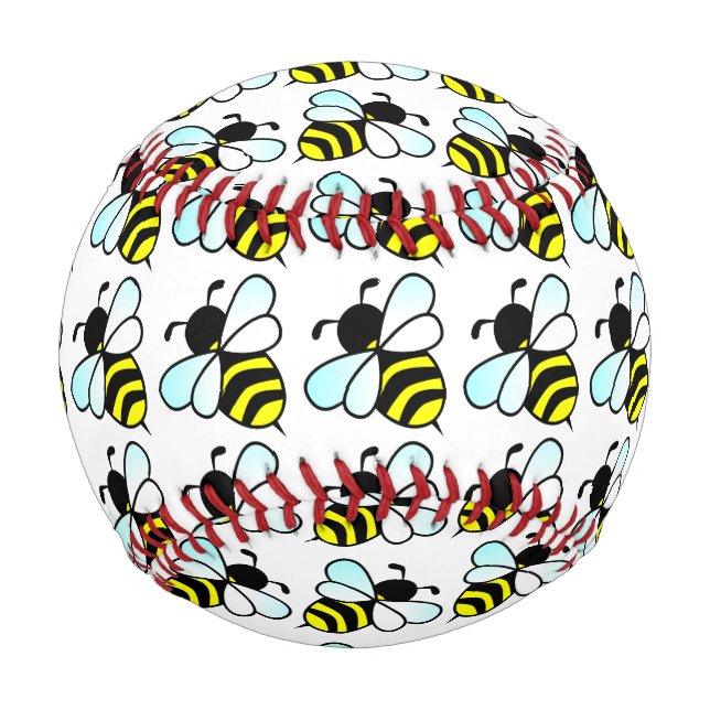 Balle De Baseball Baseball/Bee personnalisés (Devant)