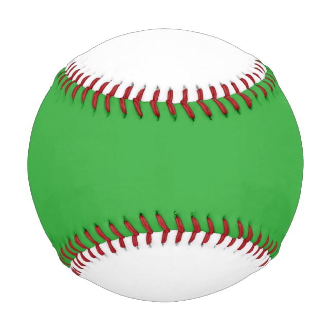 Balle De Baseball Baseball blanc et vert (Devant)