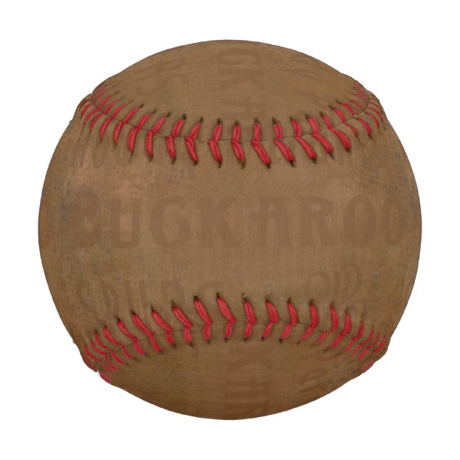 Balle De Baseball Baseball de Buckaroo (Devant)