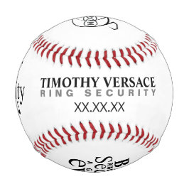 Balle De Baseball Baseball de porteur de bague