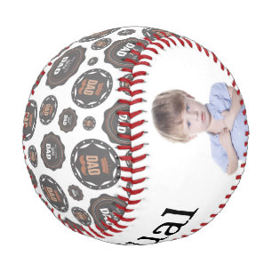 Balle De Baseball Baseball Fête des pères personnalisable