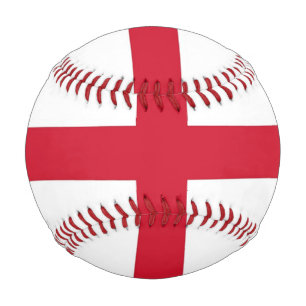 Balle De Baseball Baseball patriotique avec drapeau d'Angleterre