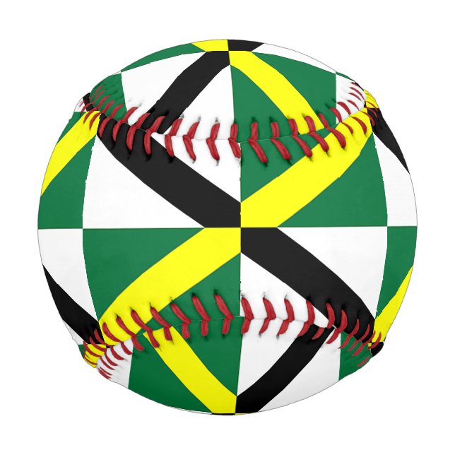 Balle De Baseball Baseball patriotique avec drapeau de Monterey, USA (Devant)