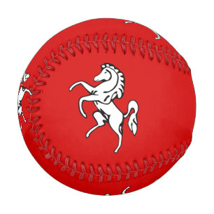 Balle De Baseball Baseball patriotique avec drapeau du comté de Kent