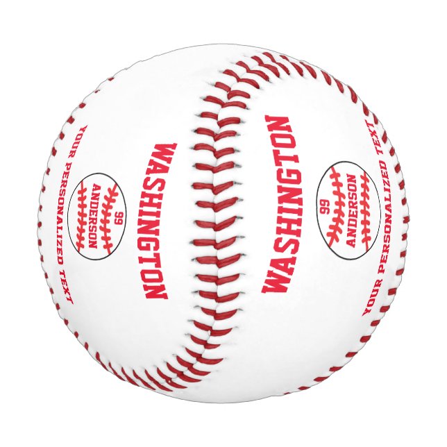 Balle De Baseball Baseball personnalisé (Angle)