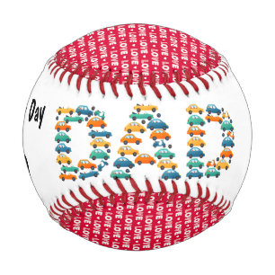 Balle De Baseball Baseball personnalisé pour la fête des pères