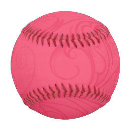 Balle De Baseball Baseball rose Abstrait
