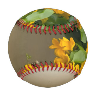 Balle De Baseball Beauté Fleur d'Or