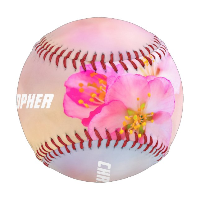 Balle De Baseball Beautiful Sakura Cherry (Devant)