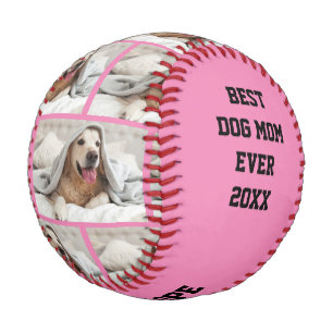 Balle De Baseball BEST CHIEN PERSONNALISÉ MOM JAMAIS Baseball