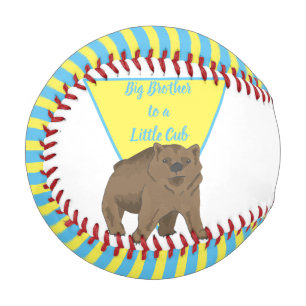 Balle De Baseball Big Brother Little Brother Bear Cub