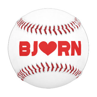 Balle De Baseball Bjorn Love