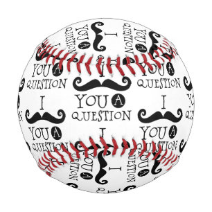 Balle De Baseball Black Je te moustache une question